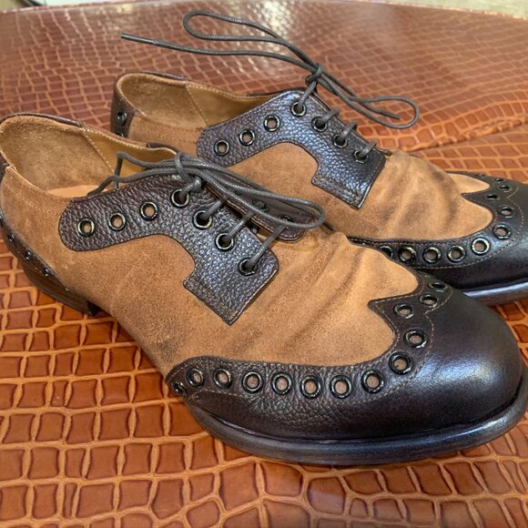 JOHN FLUEVOG VIRTUE "POUND" - BROWN - MENS 8 or WOMENS 10 - Picture 2 of 6